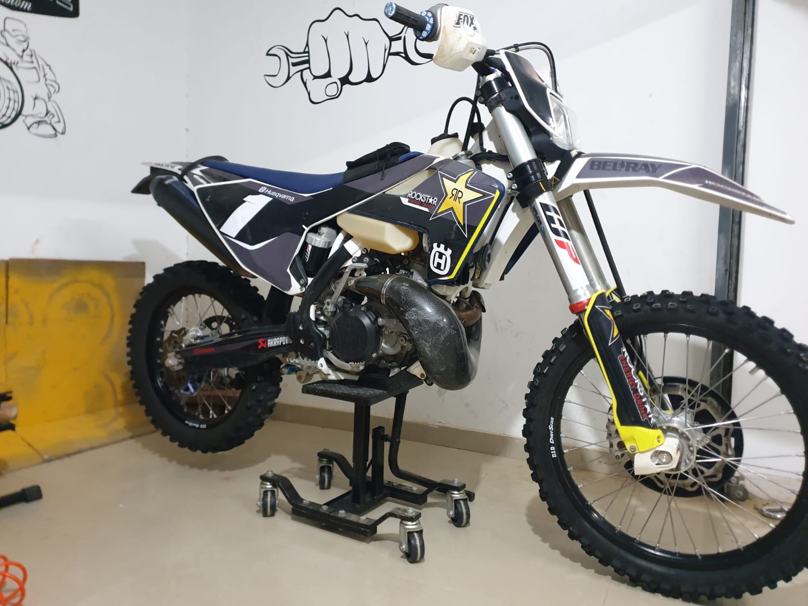 מגן סעפת קרבון 17-19 250/300 2 פעימות | KTM/Husqvarna